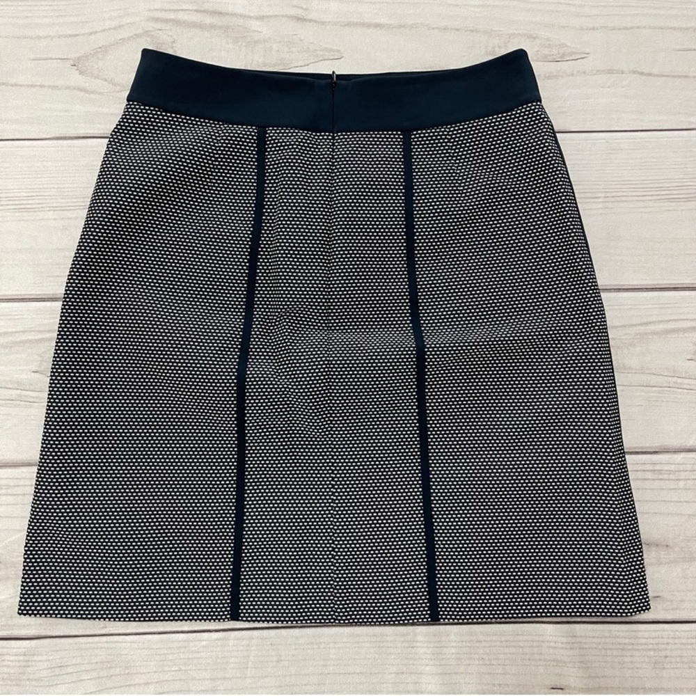 Lafayette 148 New York Blue Skirt size 10 - Picture 2 of 8